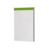 Bloc notas liderpapel liso a7 80 hojas 60 g/m2 perforado sin tapa