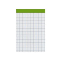 Bloc notas liderpapel cuadro 4 mm a7 80 hojas 60 g/m2 perforado sin tapa