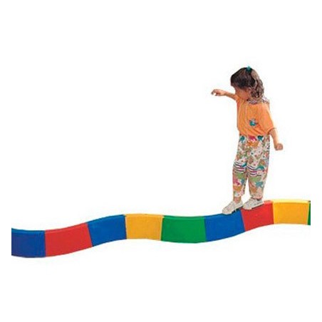 Pasillo amaya para equilibrio acoplable semicircular curvo longitud 30cm caja de 10 unidades
