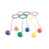 Juego amaya pelota con asa largo de la cuerda 29 cm