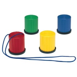 Zanco amaya bajos en polipropileno altura 11 cm diametro 10 cm pack 2 unidades