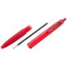 Boligrafo pilot super grip g rojo retractil sujecion de caucho tinta base de aceite