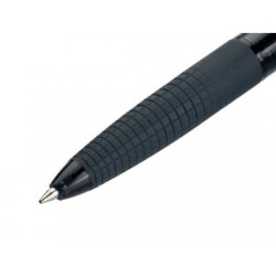 Boligrafo pilot super grip g negro retractil sujecion de caucho tinta base de aceite