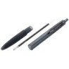 Boligrafo pilot super grip g negro retractil sujecion de caucho tinta base de aceite