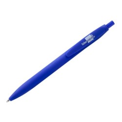 Boligrafo liderpapel soft touch retractil 1 mm tinta azul