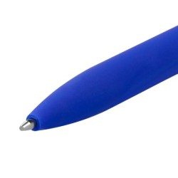 Boligrafo liderpapel soft touch retractil 1 mm tinta azul