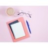 Boligrafo liderpapel soft touch retractil 1 mm tinta azul