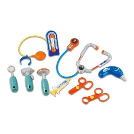 Juego miniland doctor kit 11 piezas