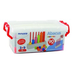 Juego miniland abacus multibase 90 piezas