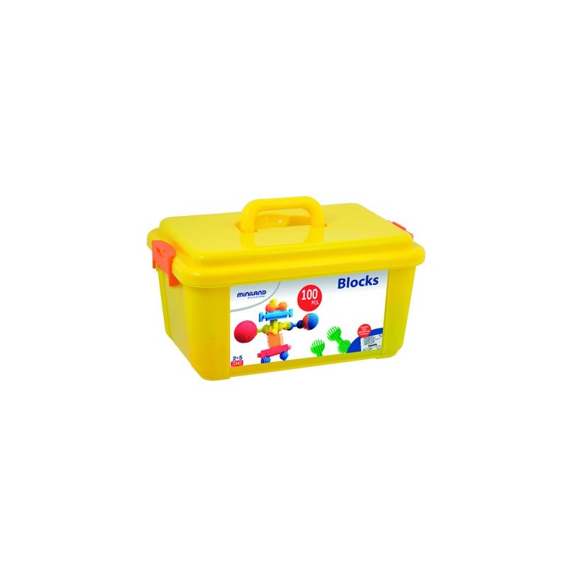 Juego miniland interstar blocks 100 piezas