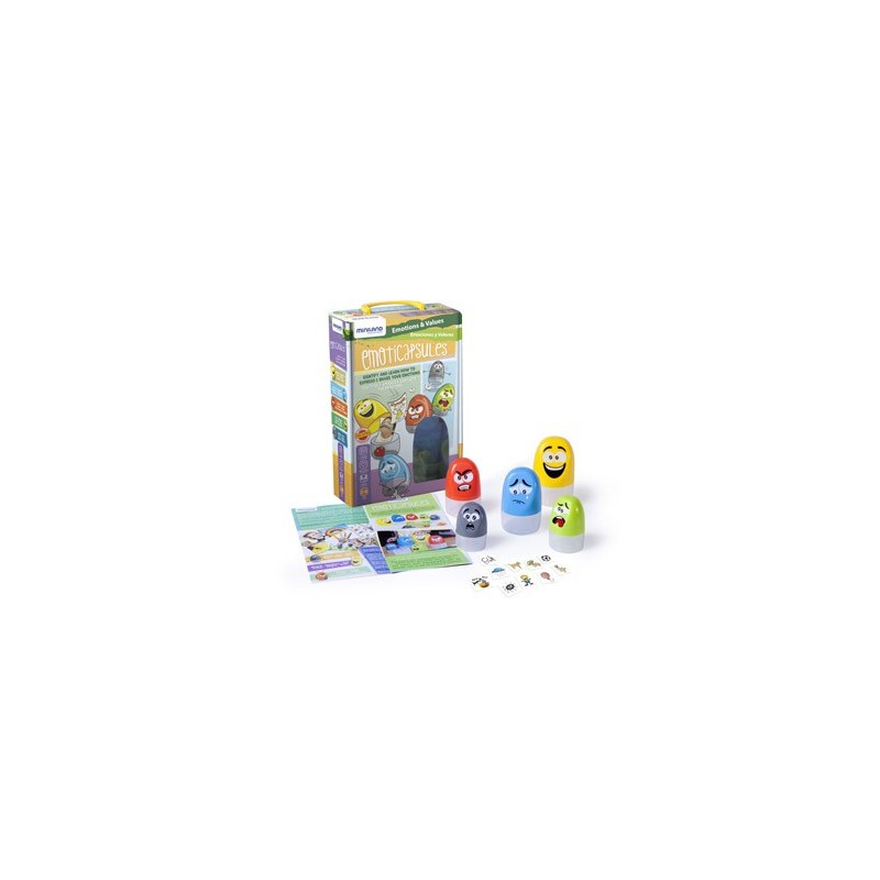 Juego miniland emoticapsules 6 piezas