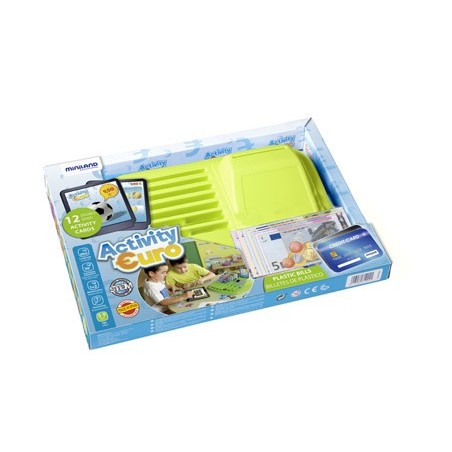 Juego miniland activity euro tray 77 piezas