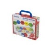 Juego miniland actividades botones 40 piezas  5 cordones