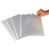 Funda multitaladro q-connect folio 80 mc cristal bolsa de 10 unidades