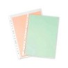 Funda multitaladro q-connect folio 80 mc cristal bolsa de 10 unidades