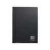 Funda multitaladro q-connect din a4 100 mc cristal bolsa de 10 unidades