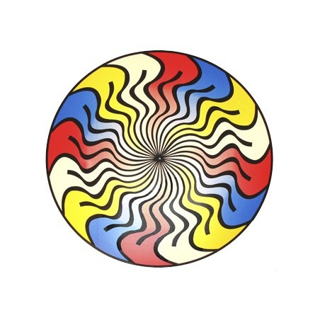 Rueda gigante henbea plastico flexible con efectos opticos diametro 50 cm set
