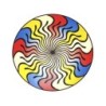 Rueda gigante henbea plastico flexible con efectos opticos diametro 50 cm set