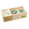 Puzle andreutoys madera secuencias temporales 10 puzles 24x12x6,5 cm