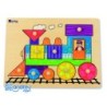 Puzle andreutoys madera tren 10 piezas