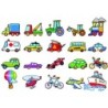 Juego andreutoys vehiculos magneticos 8 cm caja de 20 unidades surtidas 20,6x19x4,5 cm