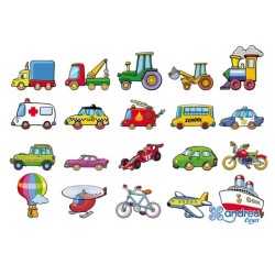 Juego andreutoys vehiculos magneticos 8 cm caja de 20 unidades surtidas 20,6x19x4,5 cm