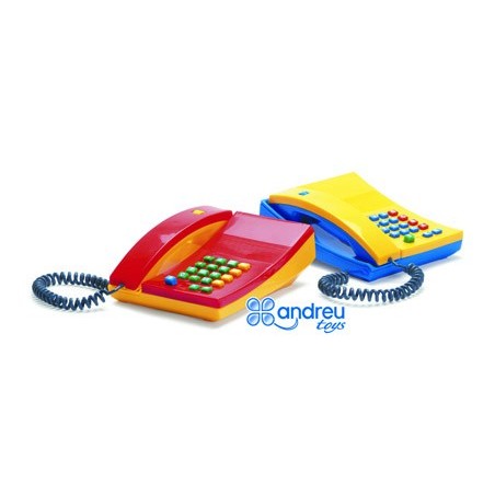 Juego dantoy telefono con teclas y sonido 18x19x8 cm