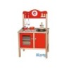 Juego andreutoys cocina madera con complementos 53,5x29,5x83 cm