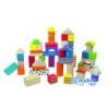 Juego andreutoys construccion bloques madera 50 piezas 18x18 cm