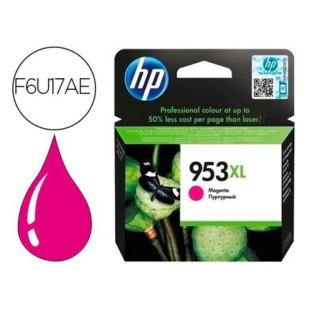 Ink-jet hp 953xl officejet pro 7730 / 8218 / 8710 / 8715 / 8720 / 8725 / 8730 / 8740 / 8745 magenta 1.450 pag