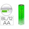 Pila q-connect alcalina aa blister con 12 unidades