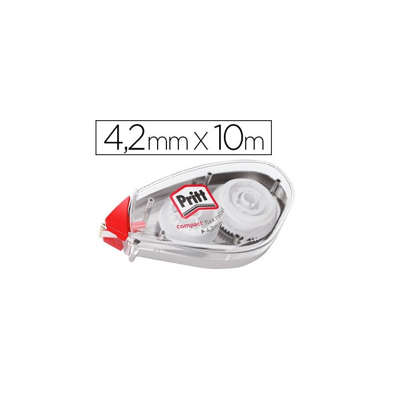 Corrector pritt roller compact flex 4,2 mm x 10 mt Corrector pritt roller compact flex 4,2 mm x 10 mt