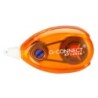 Corrector q-connect cinta blanco 5 mm x 6 mt blister 2 unidades azul y naranja