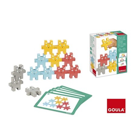 Juego goula didactico apilable conejito