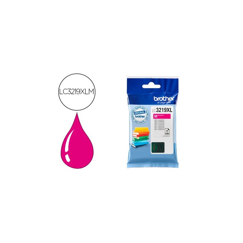Ink-jet brother lc-3219xlm mfc-j6530dw / mfc-j6930dw magenta 1.500 pag