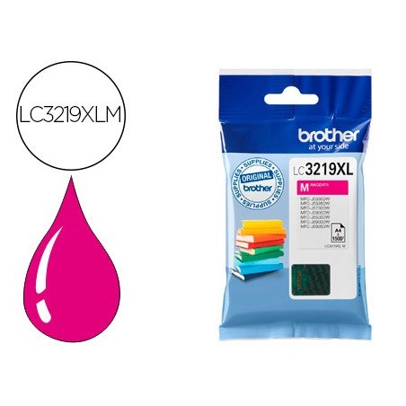 Ink-jet brother lc-3219xlm mfc-j6530dw / mfc-j6930dw magenta 1.500 pag