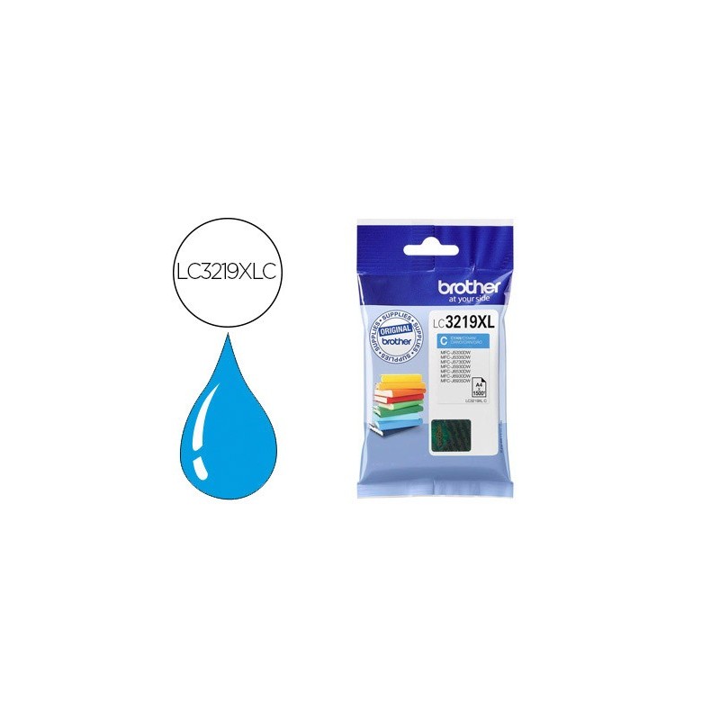 Ink-jet brother lc-3219xlc mfc-j6530dw / mfc-j6930dw cian 1.500 pag