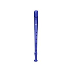 Flauta hohner 9508 color azul funda verde y transparente