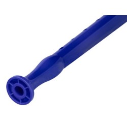 Flauta hohner 9508 color azul funda verde y transparente