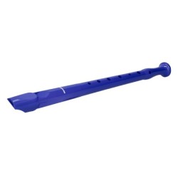 Flauta hohner 9508 color azul funda verde y transparente