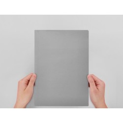 Subcarpeta liderpapel folio gris 180g/m2