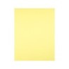 Cartulina liderpapel 50x65 cm 180 gr amarillo medio paquete de 25 hojas
