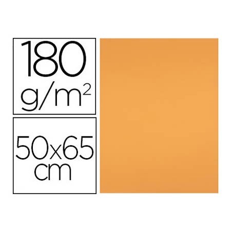 Cartulina liderpapel 50x65 cm 180 gr nectarina unidad