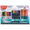 Set de dibujo maped mandalas 33 piezas colores surtidos