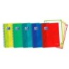 Cuaderno espiral oxford ebook 4 tapa extradura din a5 120 h microperforadas cuadro 5 mm colores vivos surtidos
