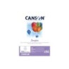 Bloc dibujo multitecnicas canson imagine din a4 encolado liso 21x29,7 cm 50 hojas 200 gr/m2