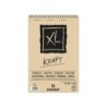 Bloc dibujo esbozo canson xl kraft din a3 kraft rayado beige espiral 29,7x42 cm 60 hojas 90 gr/m2