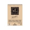 Bloc dibujo esbozo canson xl kraft din a4 kraft rayado beige espiral 21x29,7 cm 60 hojas 90 gr/m2