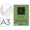 Bloc dibujo canson xl dessin din a3 liso microperforado espiral 29,7x42 cm 50 hojas 160 gr/m2