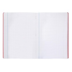 Libreta liderpapel 360 tapa de plastico a5 48 hojas 90g/m2 cuadro 4mm con margen colores surtidos